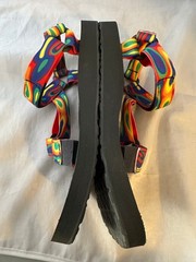 TEVA Unisex Original Universal Rainbow Sport Sandals, Unisex Size 10 W/8 M NWT