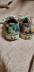 Vans x ASPCA Rainbow Kitty Cat Tennis Shoes W 7.5 M 6