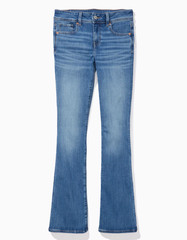 American Eagle Next Level Low Rise Kick Bootcut Jean