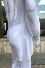 Black White Muscle Suit Customised Muscle Suit Custom Cosplay Costume for Men