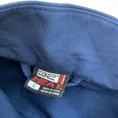 32 Degrees Heat Jacket Men Sz S Softshell Full Zip Blue Minimalist Casual Coat