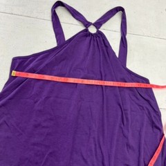 Purple Sleeveless A-Line High-Neck Dress Women’s Size 5X-Large NEW