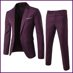 Trajes Para Hombres de Vestir Chaqueta Elegantes Saco Pantalón Largo Boda