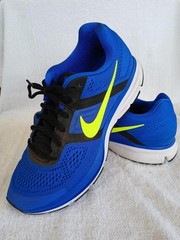 N I K E Air Pegasus 30 Running Trainers 2013 Blue Black Neon Size 10 US VGC