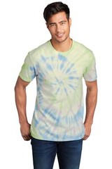 Port & Company PC147 Mens Short Sleeve Tie-Dye Multi Color Stylish T-Shirt