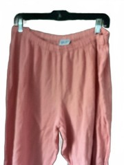 Oh My Gauze! Peach/Pink Lightweight Cotton Top and Pants Set L/XL