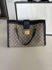 Gucci GG Padlock Medium Shoulder Bag Gold Lock Chain