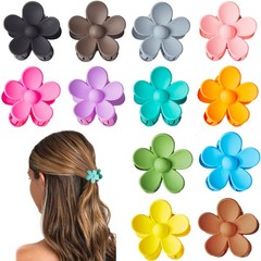 YosaiHom 12 Pack Mini Flower Hair Claw Clips Kids Girls 1.37 Inch