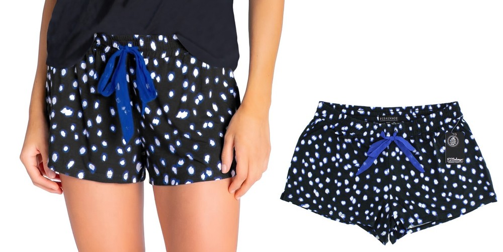 PJ Salvage Women’s Pajama Shorts Knit Sleepwear, Modal Blend RZSOS Spot The Dot