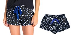 PJ Salvage Women’s Pajama Shorts Knit Sleepwear, Modal Blend RZSOS Spot The Dot