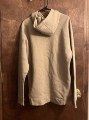 Under Armour Men’s XL Loose Fit Brown Fleece Pullover Hoodie Graphic Print