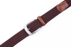 Elastic Fabric Braided Belt,Enduring Stretch Woven Belt for Unisex Men/Women/Jun