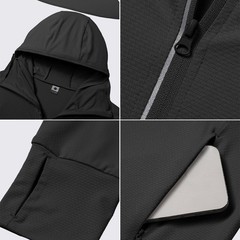 Long Sleeve Sun Protection Shirt Women With Wide Brim 360° Head And Neck NDTP