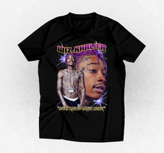 Rapper Wiz Khalifa graphic t-shirt black or any color and size you choose