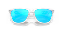 Oakley Frogskins Crystal Clear/Prizm Sapphire Men’s Sunglasses OO9013-D055