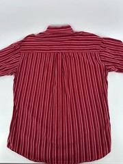Chaps Ralph Lauren Easy Care Button Up Shirt Mens Size L Red Plaid