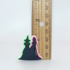 You Pick Wicked Crocs Shoe Bag Keychain Case Charms Wizard of Oz Elphaba Glinda