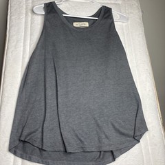 Purnell Women’s Work Wear Gray Tank Medium