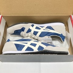 Onitsuka Tiger SERRANO 1183B400 406 MAKO BLUE/CREAM Unisex Leather Shoes