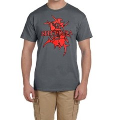 Sepultura Metal Group Men’s T-Shirt (Multiple Variations)
