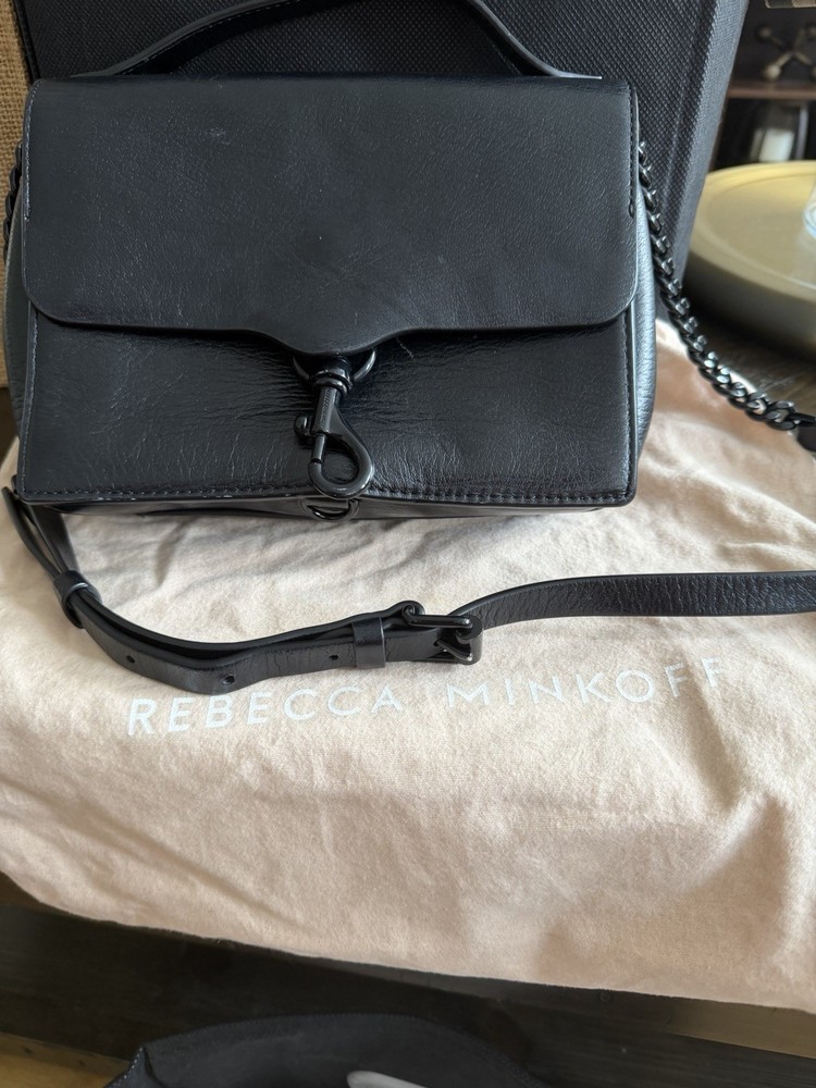Rebecca Minkoff Stella Top Handle Blk Crossbody