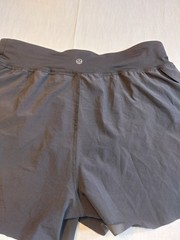 Lululemon Black Running Shorts Women’s UK 10 US 6 Lightweight Reflective