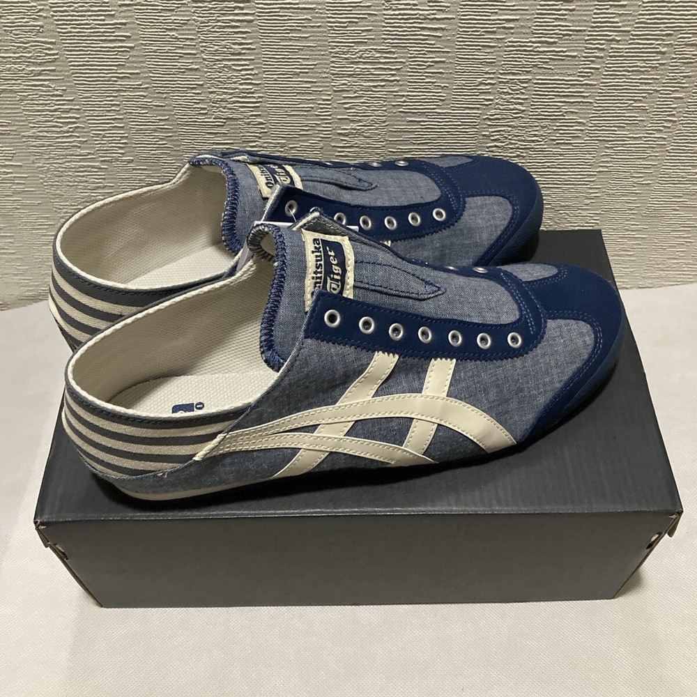 Onitsuka Tiger MEXICO 66 PARATY 1183C233 400 Blue Chambray/Natural Unisex Shoes