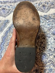 Frye Women’s Brown Leather Ankle High Boots Size 6.5, Made In Mexico