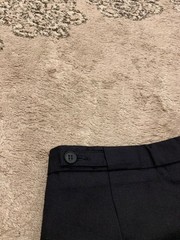 Vintage pure wool classic Tuxedo night black shawl lapel 3 piece suit 42R