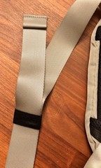 Urban Outfitters Without Walls Cross Reflective Logo Tan Body Bag, Unisex, NWOT