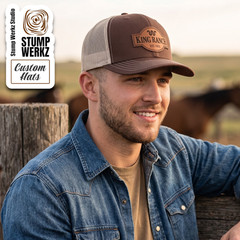 Trucker Hat Baseball Cap Snapback King Ranch Western Style 34 Color Choices