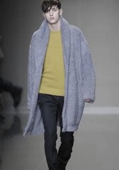Burberry Prorsum RARE FW10 Gray Overcoat Cardigan