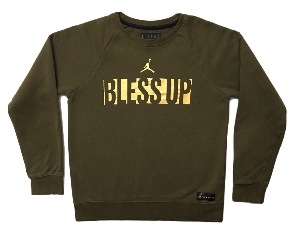 Air Jordan Boy’s Youth’s Pullover Sweater DJ Khalid X ASAHD Edition Size XL