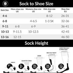 Premium Cotton Diabetic Crew Socks with Loose Non-Binding Top