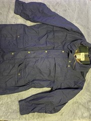 Parka Jacket Wool Lined Mountain Eddie Bauer Men’s Navy Large Vintage 90’s