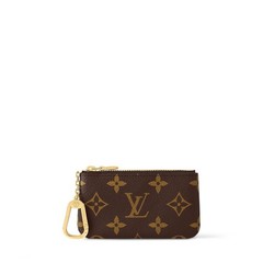 Louis Vuitton Authentic Card/Key/Coin Pouch Brown Monogram (Brand New with Box)