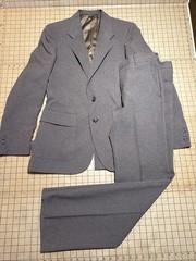 Levi’s Action Suit Men’s Vintage STA-PREST Two Piece Brown 38L