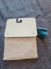 Sardine Beaded Coin Purse Wallet NWT Viral