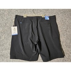 Quiet Storm Hybrid Shorts Men 44 Black Heather Quick Dry Stretch