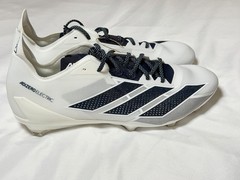 adidas Adizero Electric Mens Size 14 Football Cleats White Navy Blue New NWT