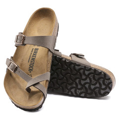 Birkenstock Mayari Mocha Birkibuc Sandals Regular/Wide Fit Women’s Two-Strap New