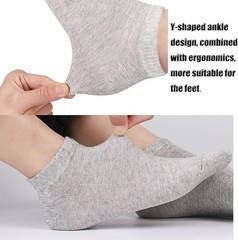 3-9 Pairs Mens Plain Solid Cotton Sports Ankle Athletic Socks Low Cut Size 8-12