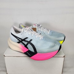 Size 6.5 Men / 8 Wom – ASICS MetaSpeed Edge Paris – Light Blue / Black / Pink