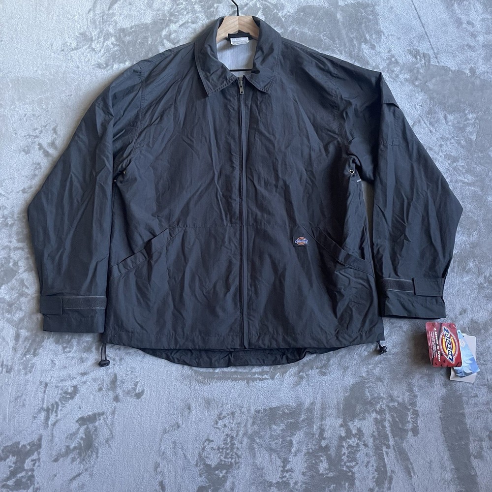 Dickies Utility Jacket, Men’s Water Resistant 3M Scotchlite Reflective Jacket/M