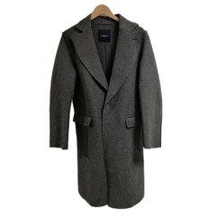 RAINMAKER KYOTO Cashmere Blend Wool Coat GRY Made in Japan Rm162-026 Used