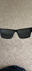 Men’s Gatorz Sunglasses with Black Aluminum Frame and polarized lenses.