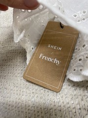 NWT SheIn Frenchy Tank Top Women’s 3XL Curve White Lace Flowy