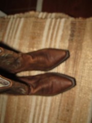Laredo Access Western Boots Women’s Size 9 W Brown Leather 51078 Snip Toe