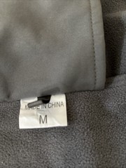 Tactical Jacket Mens Free Soldier Size M Gray Hooded Full Zip