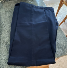 Nautica Men’s Navy Solid Cotton Twill Chino Pants Tailor Fit Beacon Pant